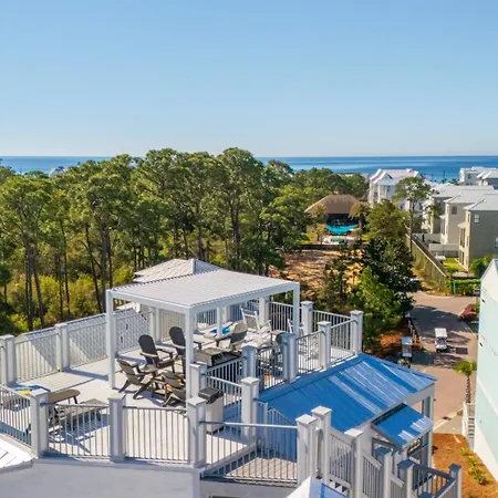 Gulf-View Retreat W Rooftop Deck Private Pool Villa Azela By Avantstay